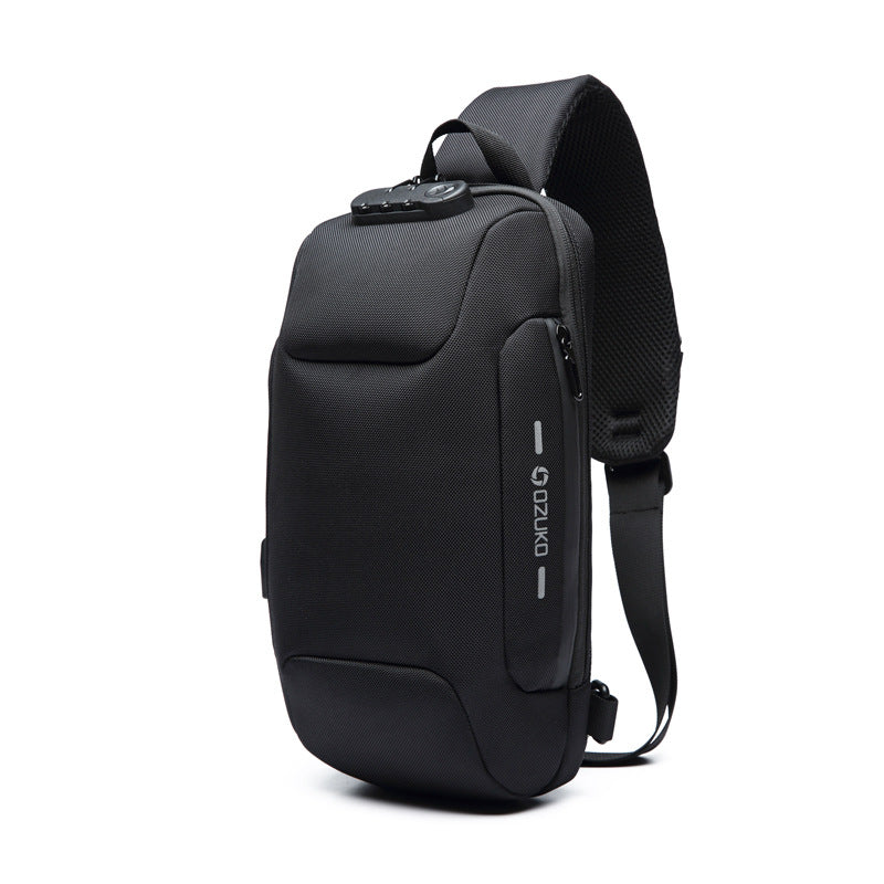 Classic Classy Men's Fashion Tactics Waterproof Men's Chest Bags