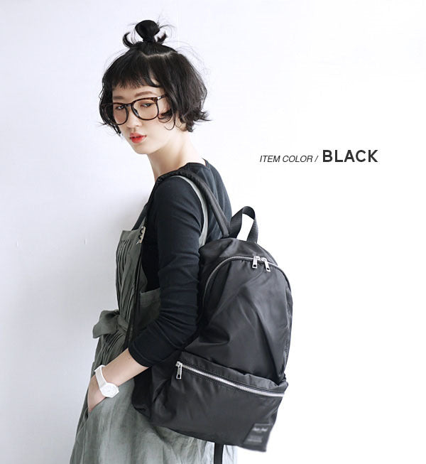 Simple Pure Color Nylon Female Printed Backpacks