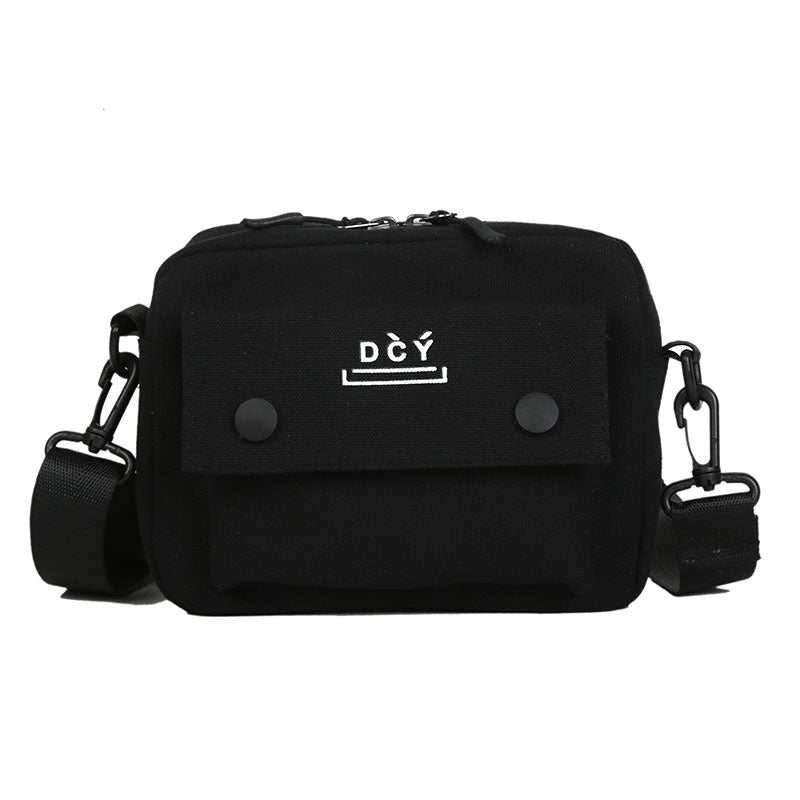 Women's Canvas Korean Style Letter Simple For Shoulder Bags