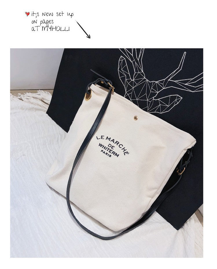 Letter Printing Commuter Fashion Leisure Shopping Crossbody Bags