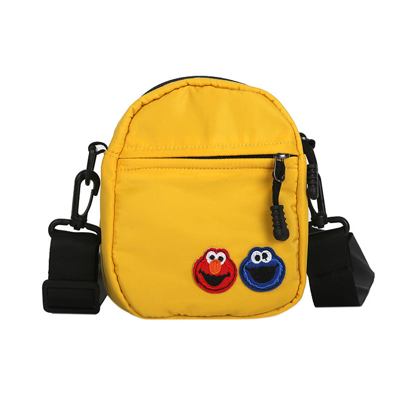 Women's Oxford Cloth Fashionable Sesame Street Korean Shoulder Bags