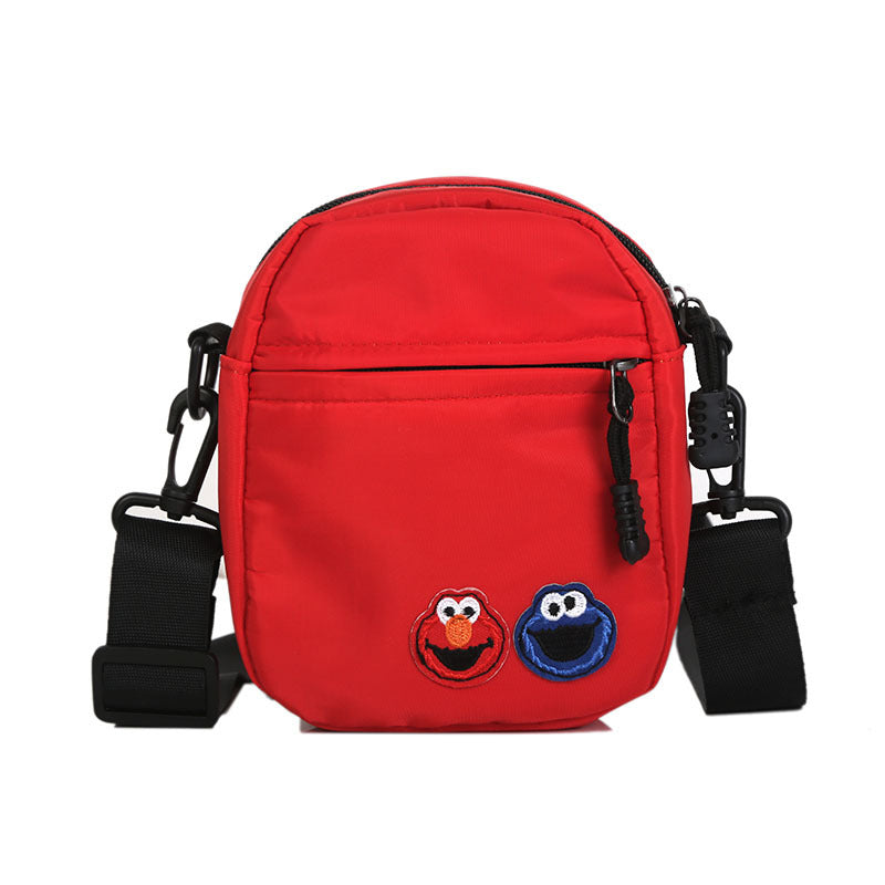 Women's Oxford Cloth Fashionable Sesame Street Korean Shoulder Bags