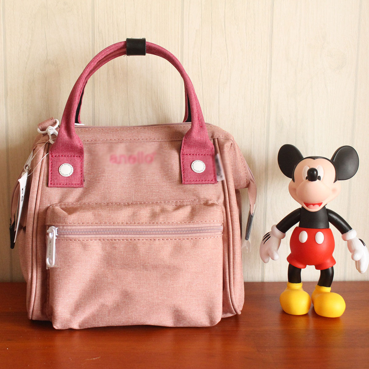 Women's Sackcloth Mummy Canvas Contrast Color Runaway Bags