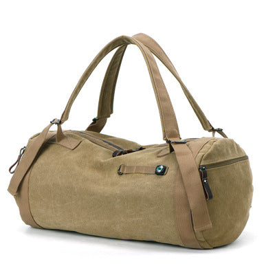 Fashion Large Capacity Canvas Traveling Unisex Backpacks