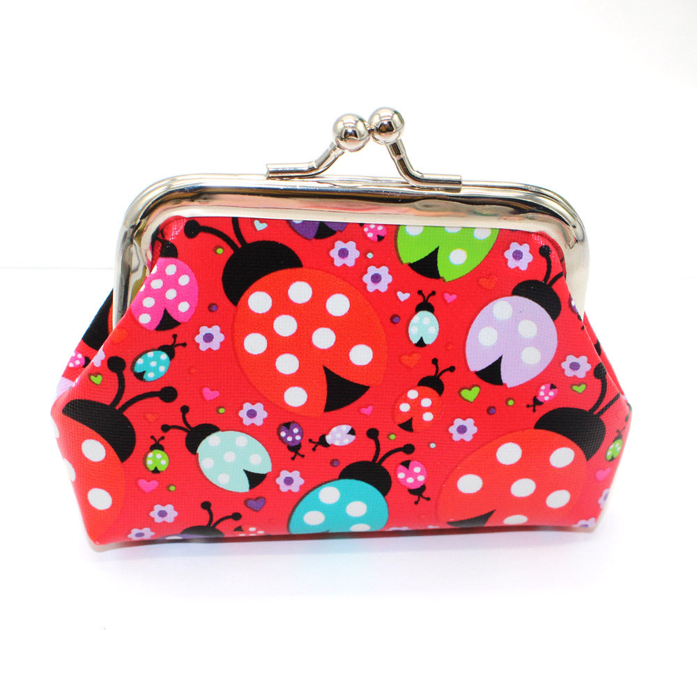 Trendy Ladybird Cartoon Cute Mini Gift Coin Purses