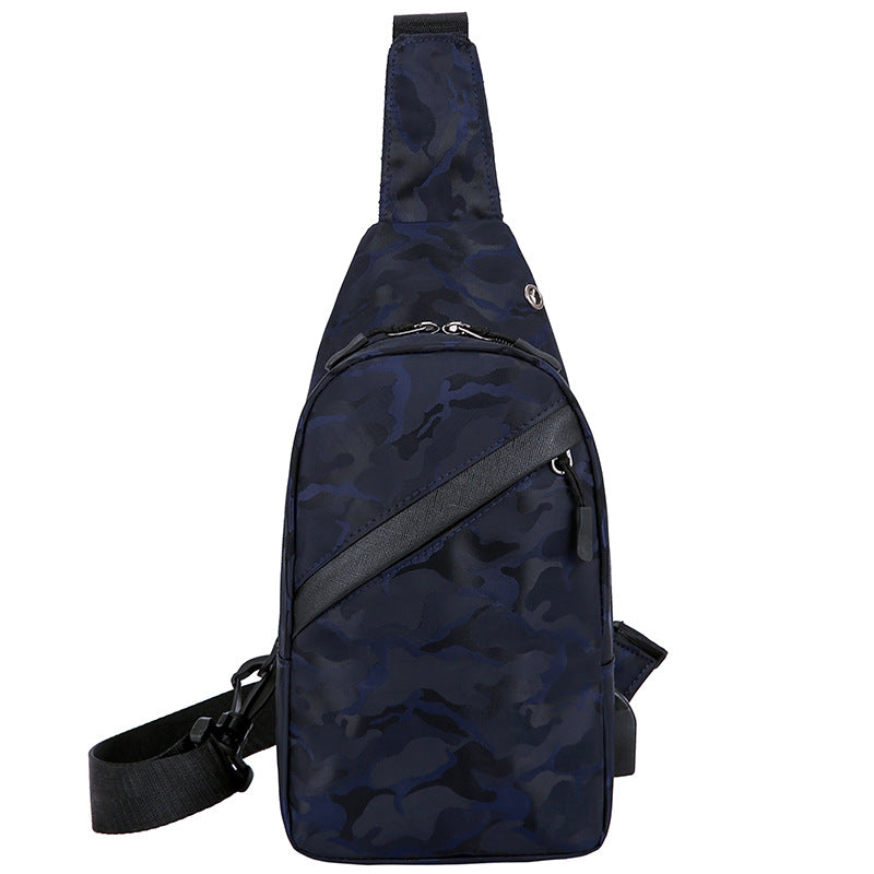 Stylish Men's Korean Style Trendy Camouflage Men's Chest Bags