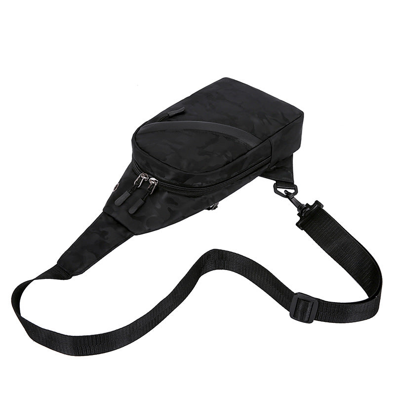 Stylish Men's Korean Style Trendy Camouflage Men's Chest Bags