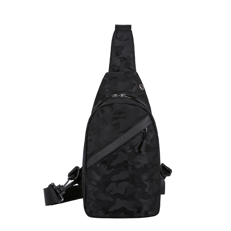 Stylish Men's Korean Style Trendy Camouflage Men's Chest Bags