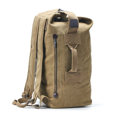 Men's Fashion Large Capacity Trend Canvas Backpacks