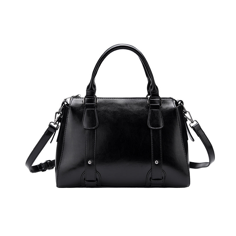 Women's Leather Korean Style One Join Shoulder Bags