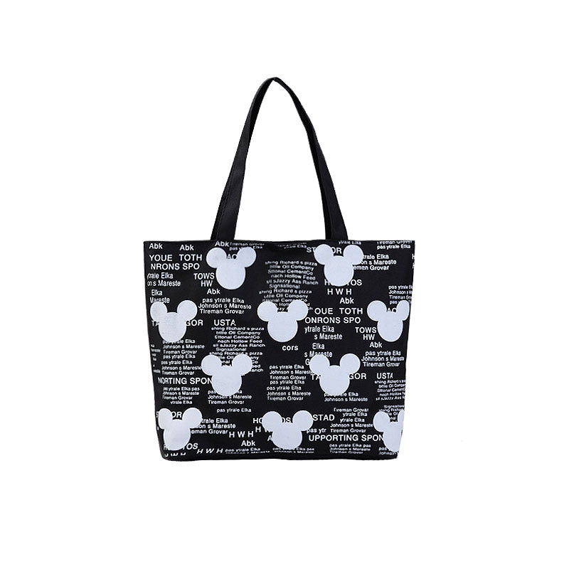 Women's Canvas Artistic Cloth Large Capacity Class Shoulder Bags