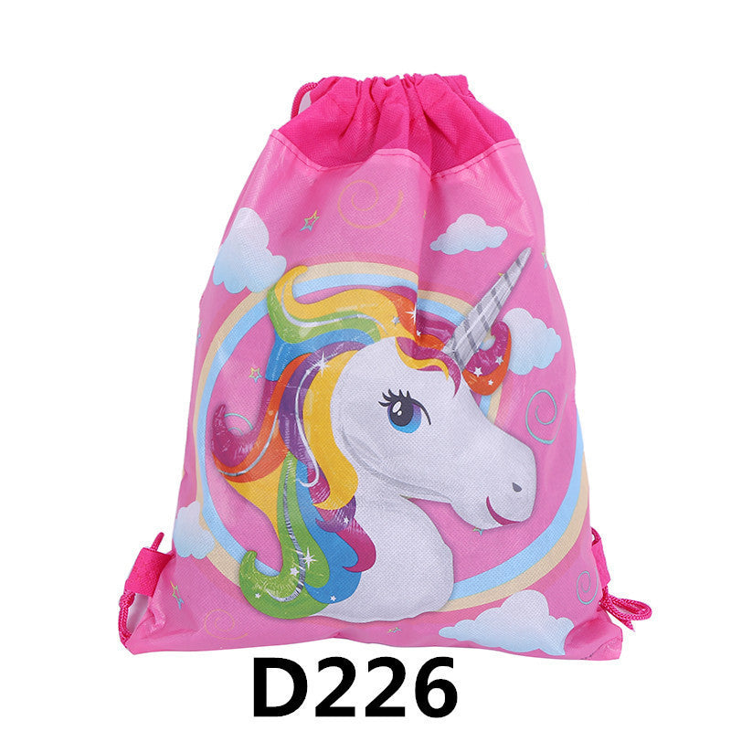 Unicorn Mini Drawstring Pouch Pocket Buggy Bags