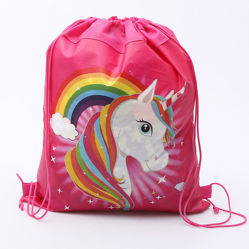 Unicorn Mini Drawstring Pouch Pocket Buggy Bags