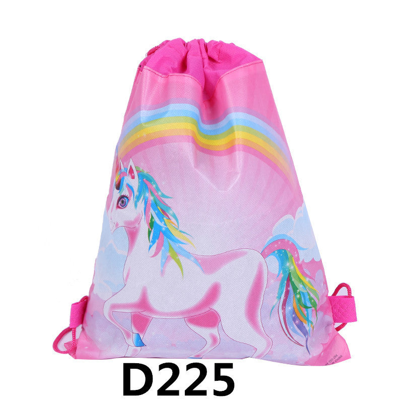 Unicorn Mini Drawstring Pouch Pocket Buggy Bags