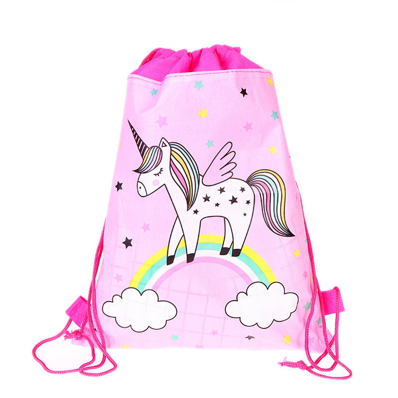 Unicorn Mini Drawstring Pouch Pocket Buggy Bags