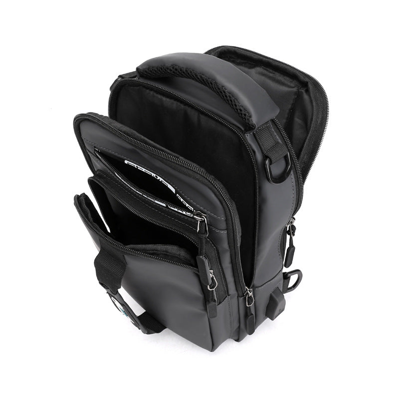Casual Comfortable Attractive Men's Charging Interface Men's Chest Bags