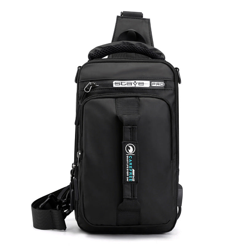 Casual Comfortable Attractive Men's Charging Interface Men's Chest Bags