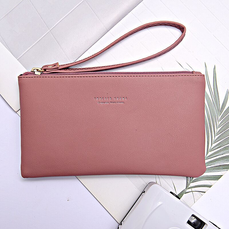 Women's Attractive Long Simple Fashion Mobile Phone Bags