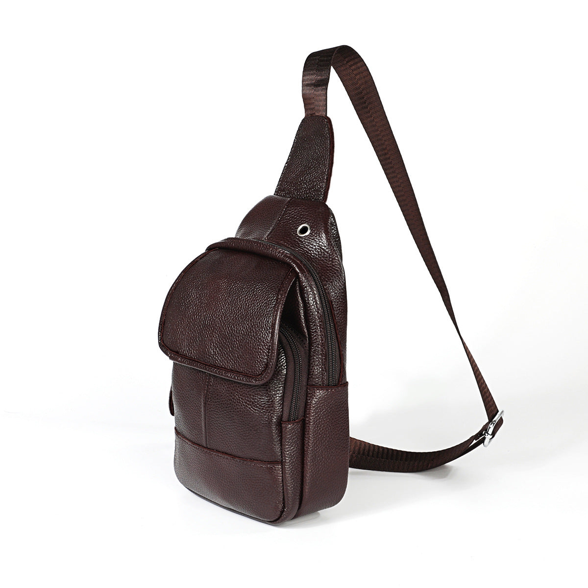 Men's Fashion Soft Genuine Leather First Layer Bags