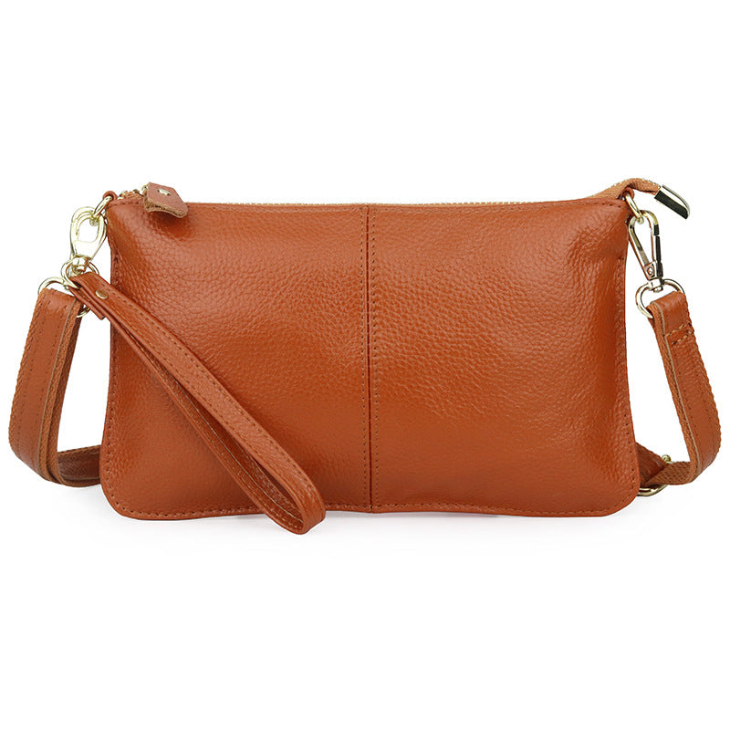 Women's Cowhide Fashion Clutch Soft Leather Shoulder Bags