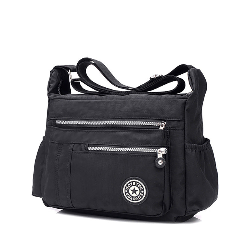 Women's Nylon Lightweight Waterproof Wash Large Capacity Crossbody Bags