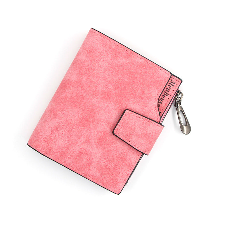 Women's Zipper Hasp Large Capacity Multiple Slots Ladies Wallets