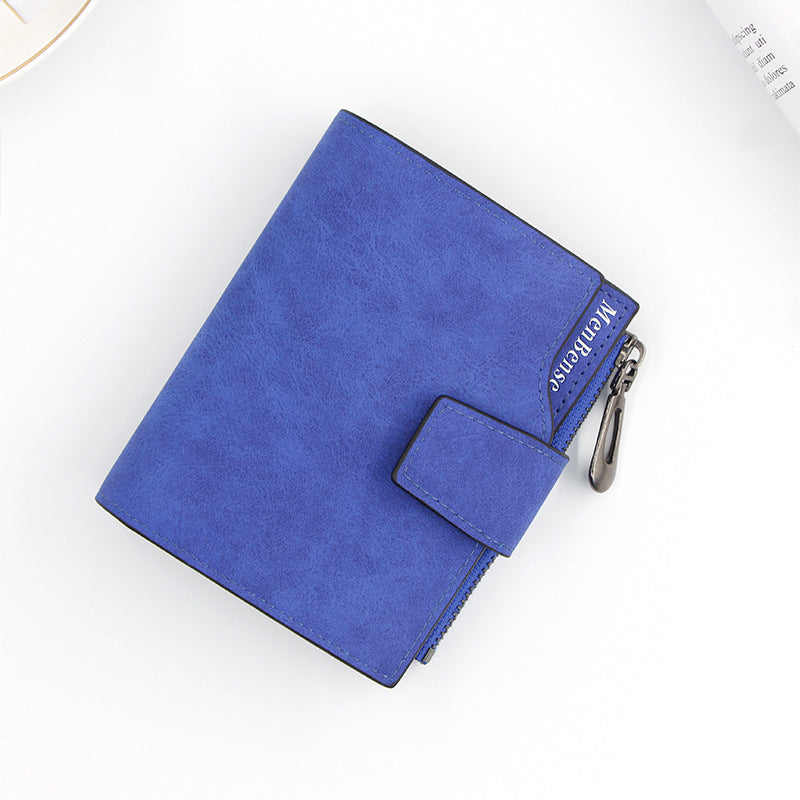 Women's Zipper Hasp Large Capacity Multiple Slots Ladies Wallets