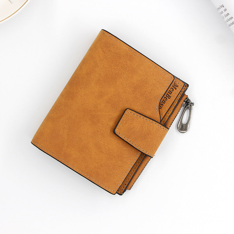 Women's Zipper Hasp Large Capacity Multiple Slots Ladies Wallets