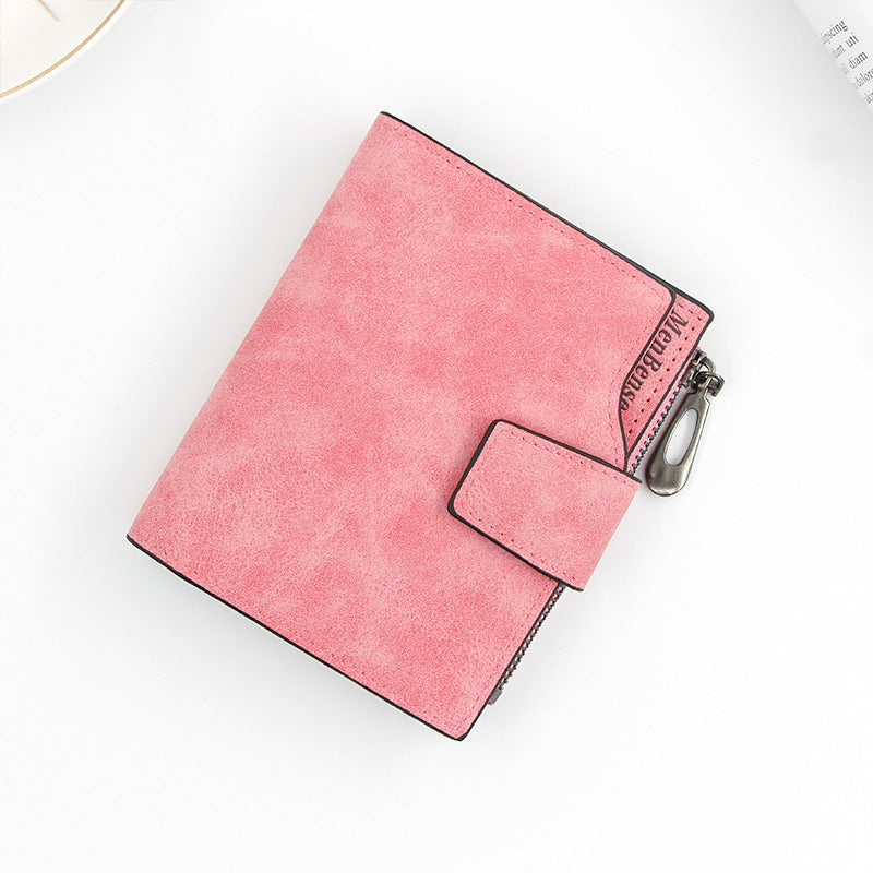 Women's Zipper Hasp Large Capacity Multiple Slots Ladies Wallets