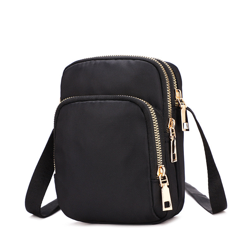 Women's Mobile Lightweight Waterproof Nylon Mini Crossbody Bags