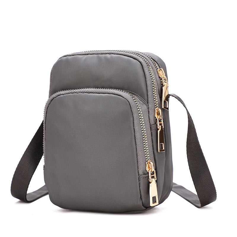 Women's Mobile Lightweight Waterproof Nylon Mini Crossbody Bags