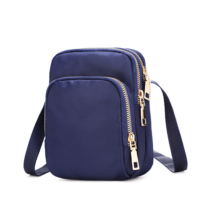 Women's Mobile Lightweight Waterproof Nylon Mini Crossbody Bags