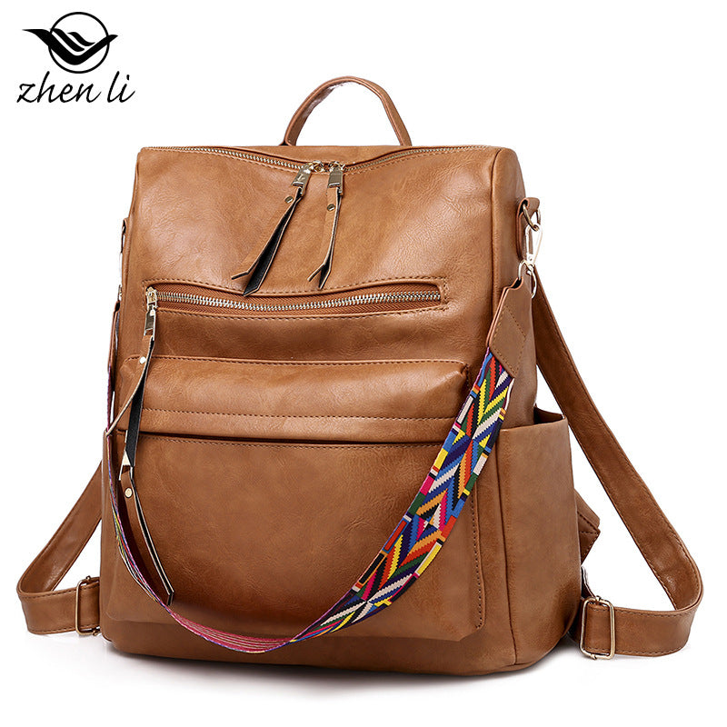 Women's Popular Glamorous Large Capacity Retro Backpacks