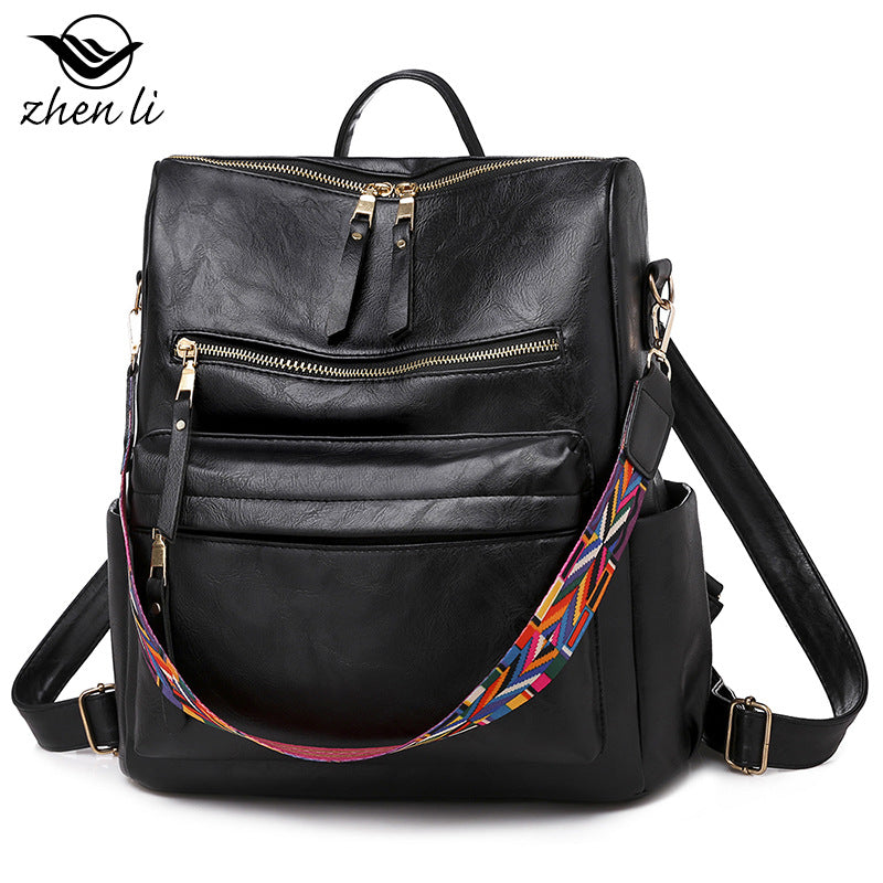 Women's Popular Glamorous Large Capacity Retro Backpacks