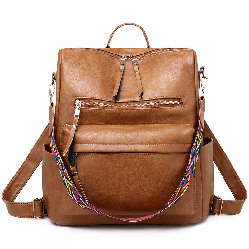 Women's Popular Glamorous Large Capacity Retro Backpacks