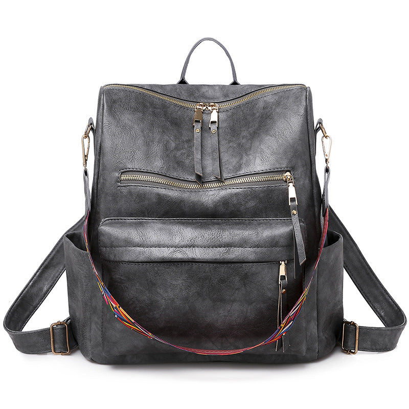 Women's Popular Glamorous Large Capacity Retro Backpacks