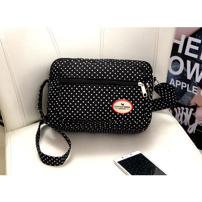Women's Canvas Mother Stall Night Market Morning Crossbody Bags