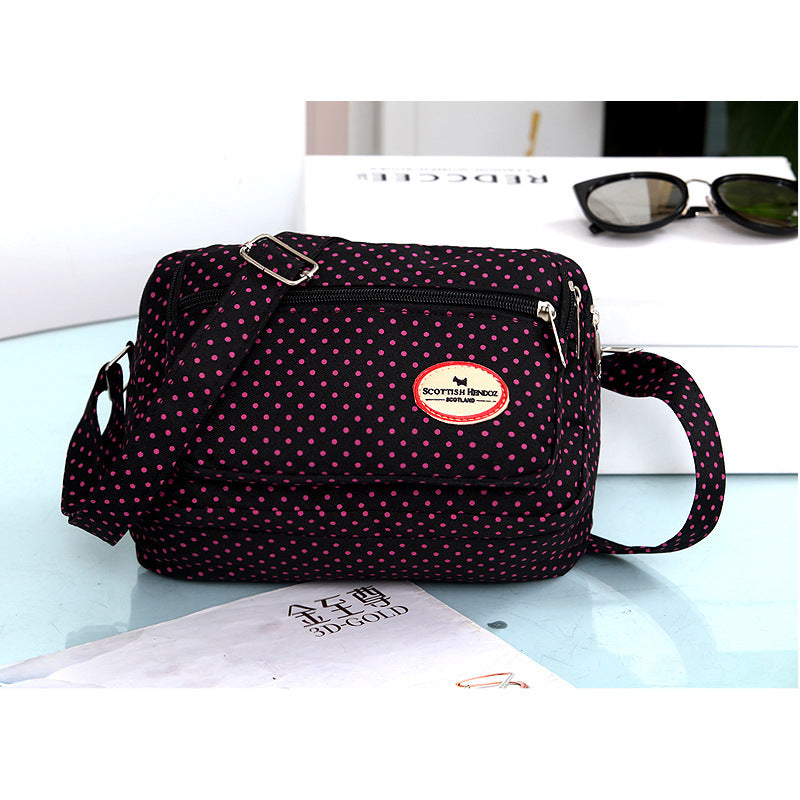Women's Canvas Mother Stall Night Market Morning Crossbody Bags