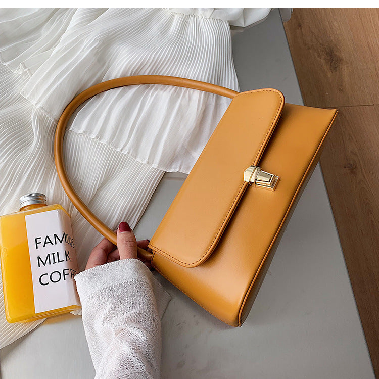 Women's Retro Baguette Fashion Korean Style Underarm Arm Bags