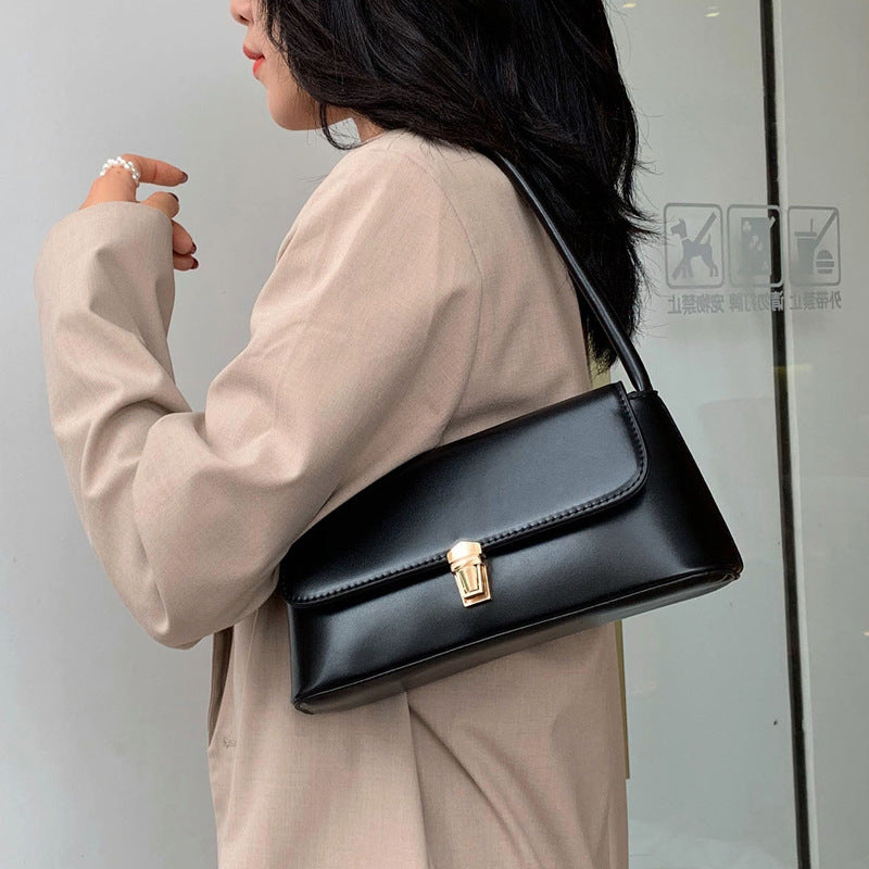 Women's Retro Baguette Fashion Korean Style Underarm Arm Bags