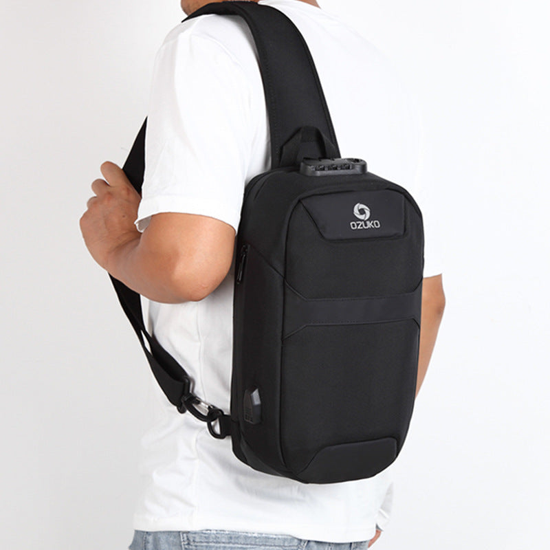 Creative Attractive Men's Waterproof Oxford Cloth Men's Chest Bags
