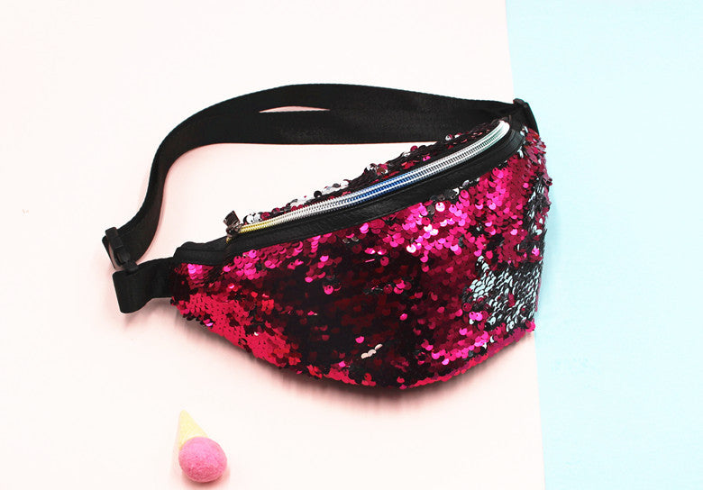 Women's Stylish Mermaid Sequined Fashion Sequin Crossbody Bags