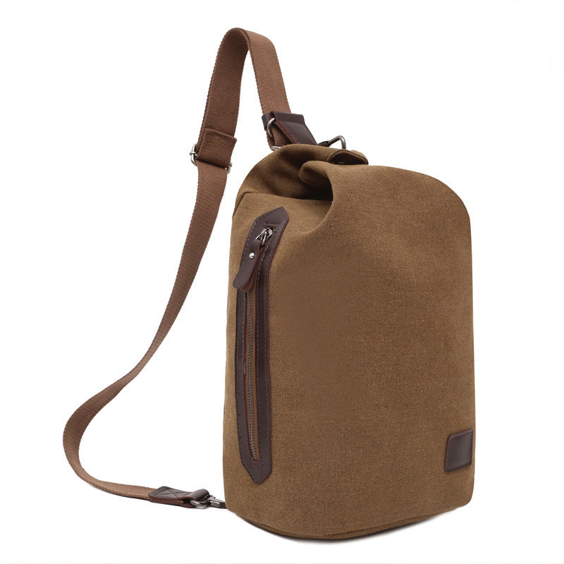 Men's Fashion Large Capacity Canvas Tide Multifunctional Backpacks