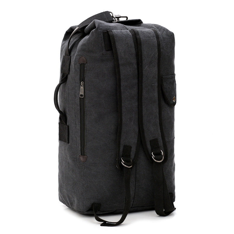Men's Large Capacity Canvas Portable Leisure Backpacks