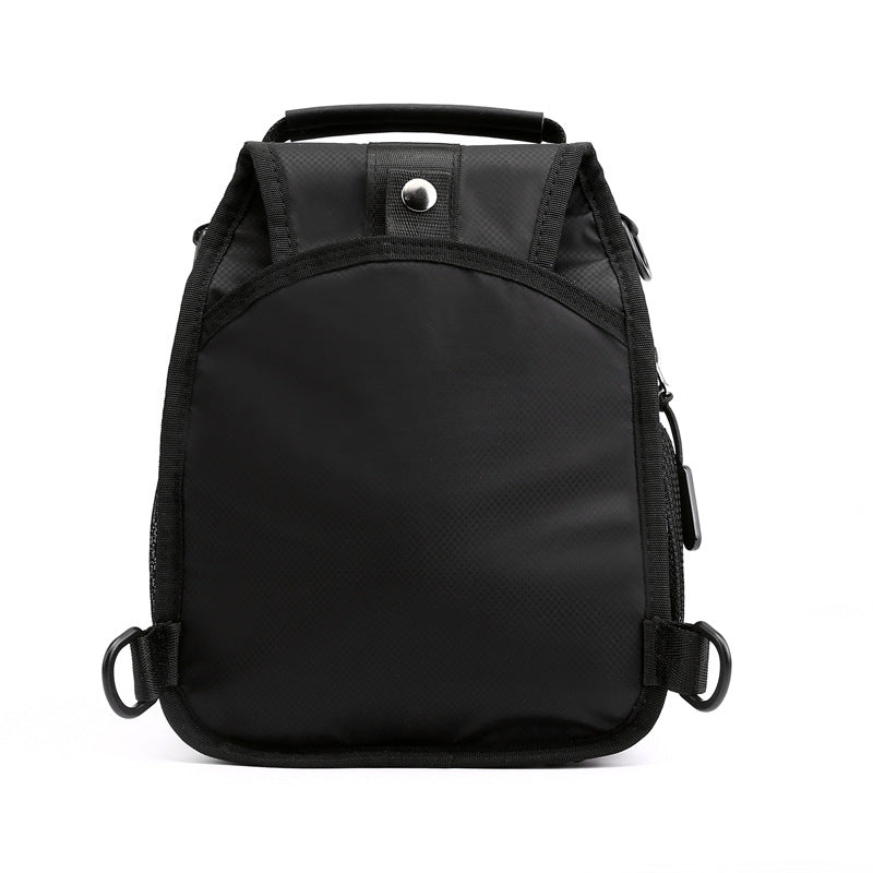 Men's Multifunctional Trendy Waterproof Nylon Cloth Lightweight Men's Chest Bags