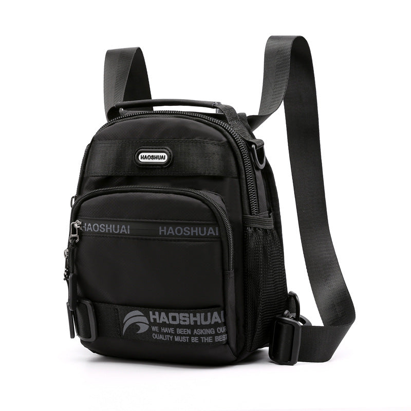 Men's Multifunctional Trendy Waterproof Nylon Cloth Lightweight Men's Chest Bags