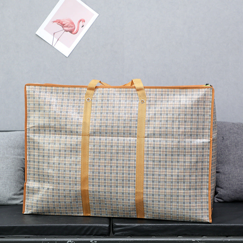 Thickened Waterproof Film Fabric Buggy Printed Travel Bags