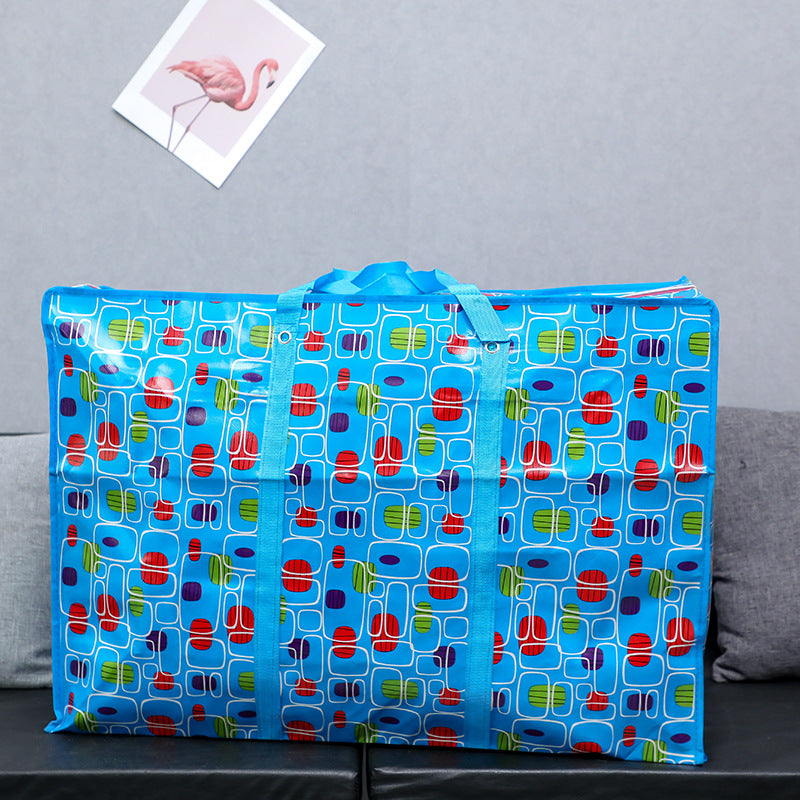 Thickened Waterproof Film Fabric Buggy Printed Travel Bags