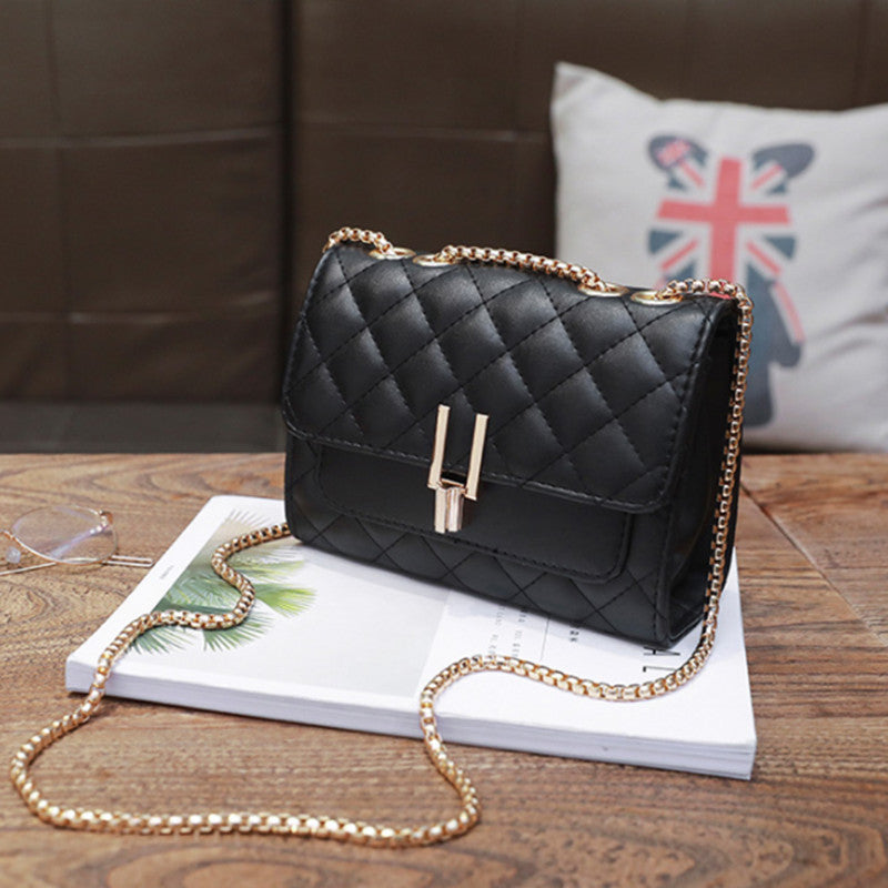 Glamorous Women's Genuine Leather Chain Stylish Shoulder Bags