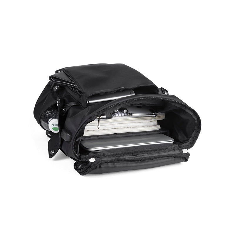 Men's Trendy Korean Simple Nylon Large Capacity Bags
